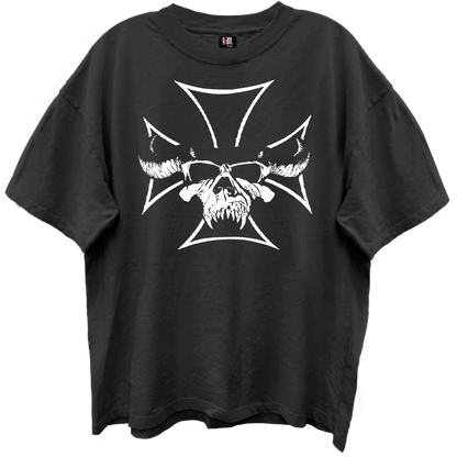 DANZIG Oversized T-Shirt, CROSS