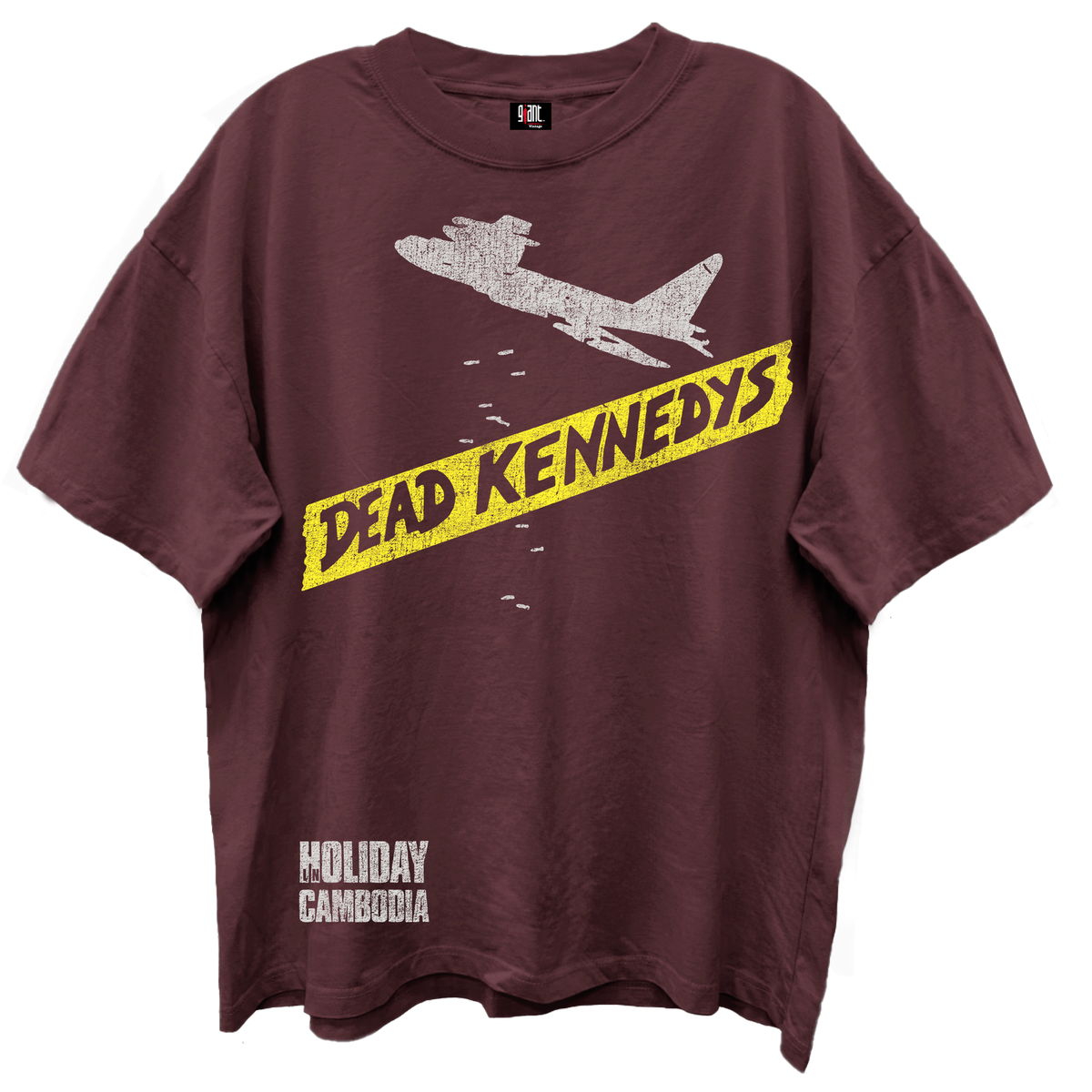 DEAD KENNEDYS Oversized T-Shirt, HOLIDAY CAMBODIA