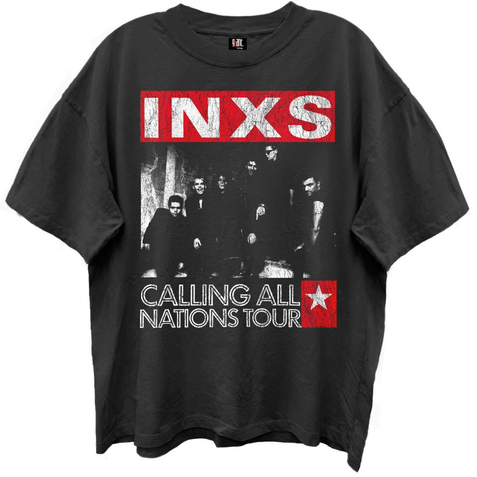 INXS Oversized T-Shirt, CALLING ALL NATIONS TOUR