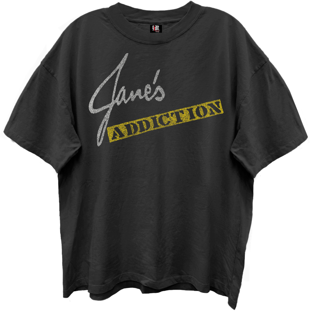 JANES ADDICTION Oversized T-Shirt, GREATEST HITS LOGO COLLAGE