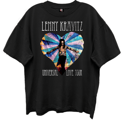 LENNY KRAVITZ Oversized T-Shirt, UNIVERSAL LOVE TOUR