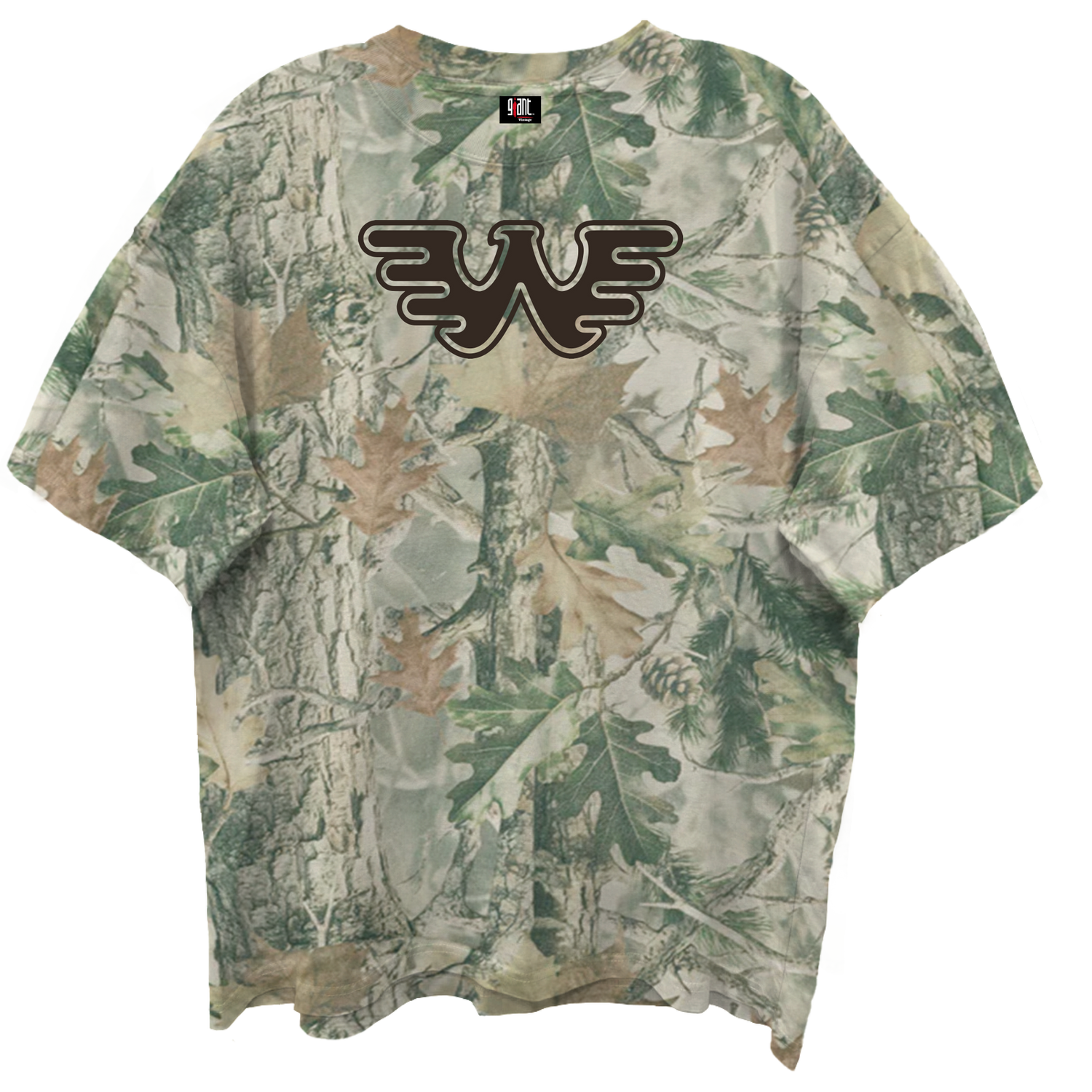 WALYON JENNINGS Oversized T-Shirt, LOGO SQUARES