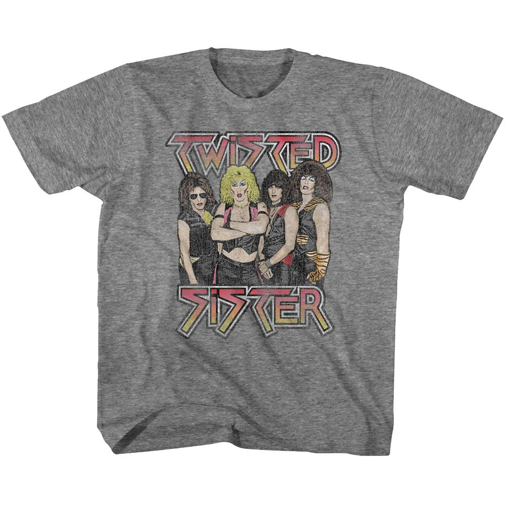 TWISTED SISTER Eye-Catching T-Shirt, TWISTED SISTER