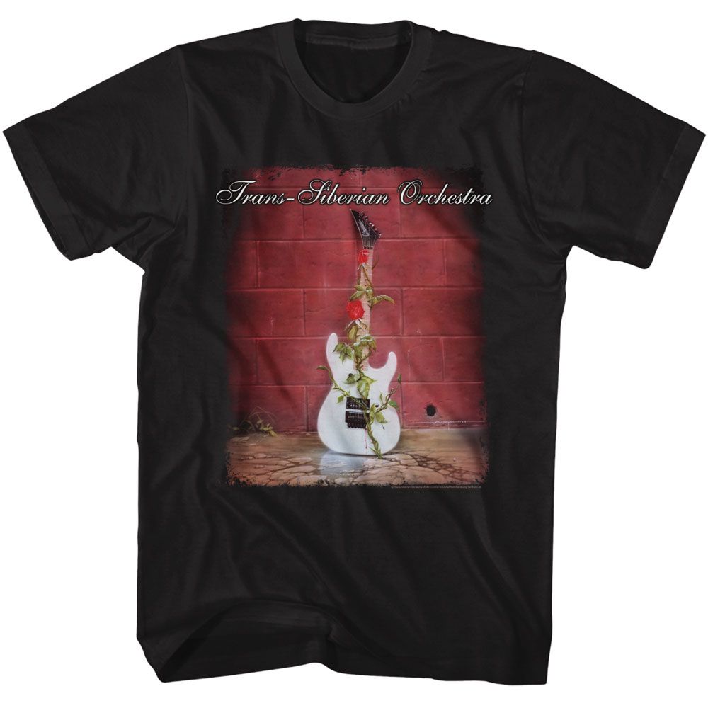 TRANS SIBERIAN ORCHESTRA Eye-Catching T-Shirt, Rosy Guitar