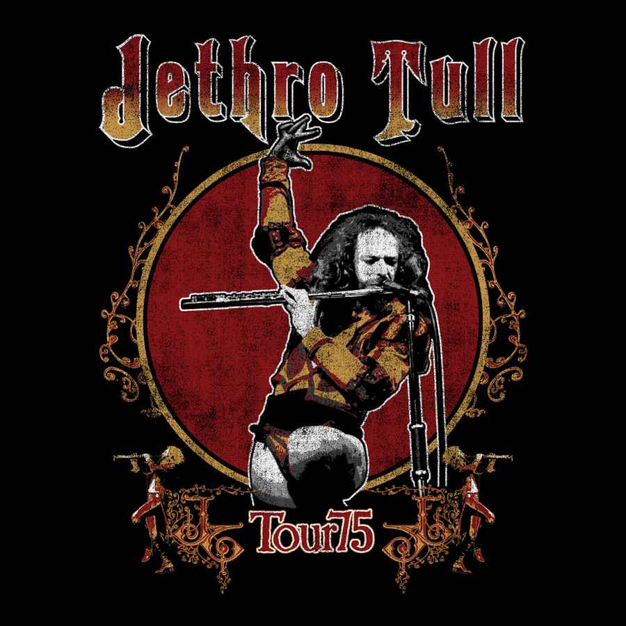 JETHRO TULL Powerful T-Shirt, US Tour &