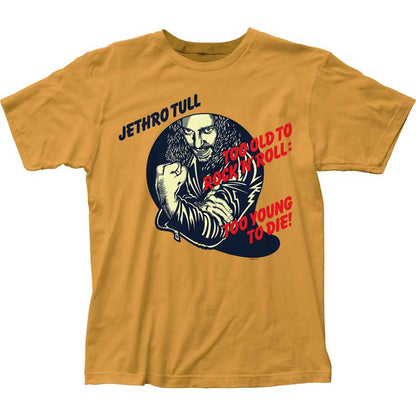 JETHRO TULL Powerful T-Shirt, Too Old to RnR