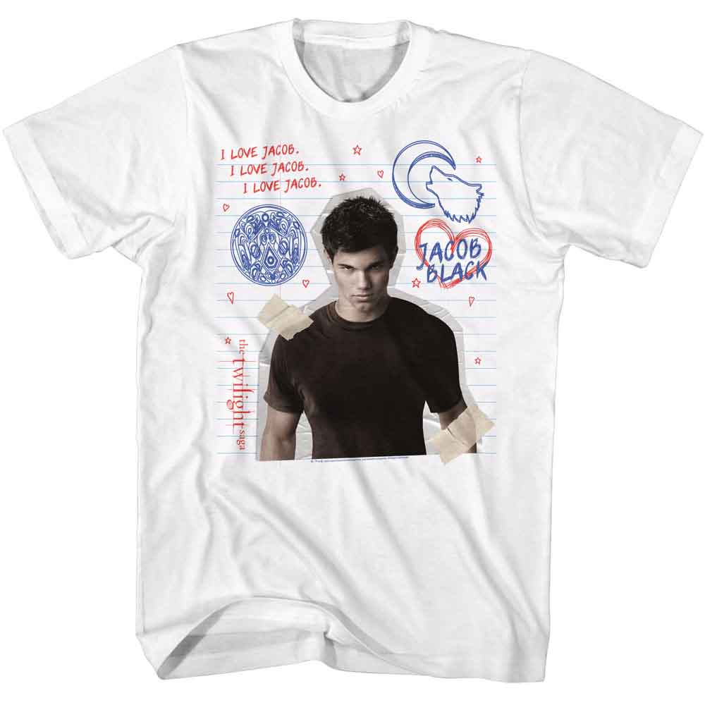 TWILIGHT Eye-Catching T-Shirt, JACOB DOODLES