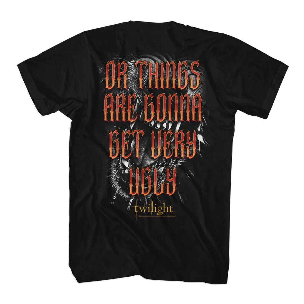 TWILIGHT Eye-Catching T-Shirt, UPSET QUOTE