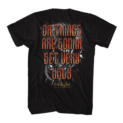 TWILIGHT Eye-Catching T-Shirt, UPSET QUOTE