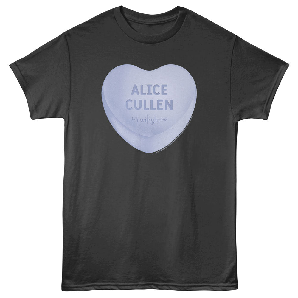 TWILIGHT Eye-Catching T-Shirt, ALICE CANDY HEART