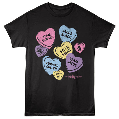 TWILIGHT Eye-Catching T-Shirt, MULTI CANDY HEARTS