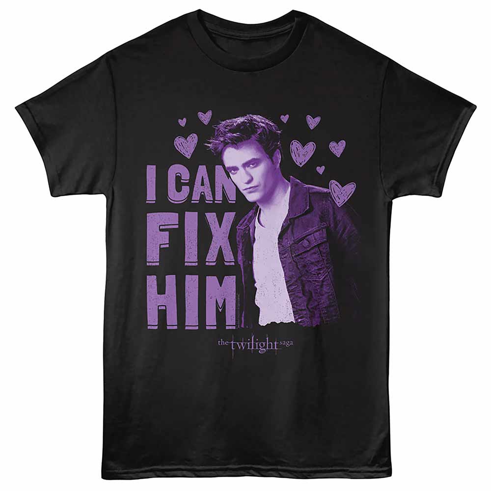 TWILIGHT Eye-Catching T-Shirt, FIX HIM HEARTS