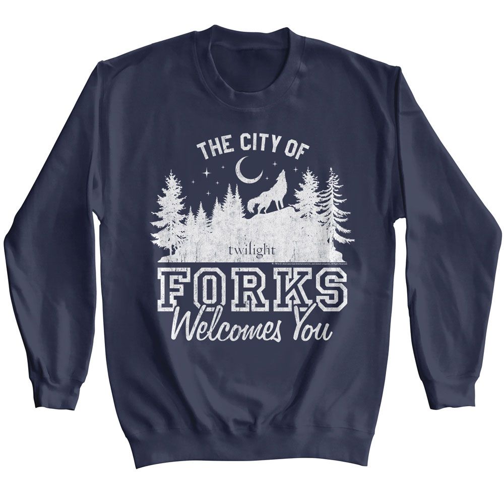 TWILIGHT Eye-Catching Sweatshirt, THE CITY OF FORKS