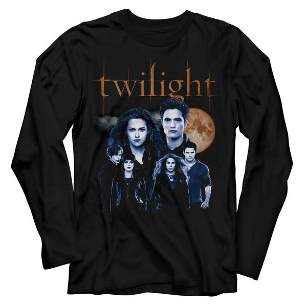 TWILIGHT Long Sleeve T-Shirt, Cullen Family With Moon