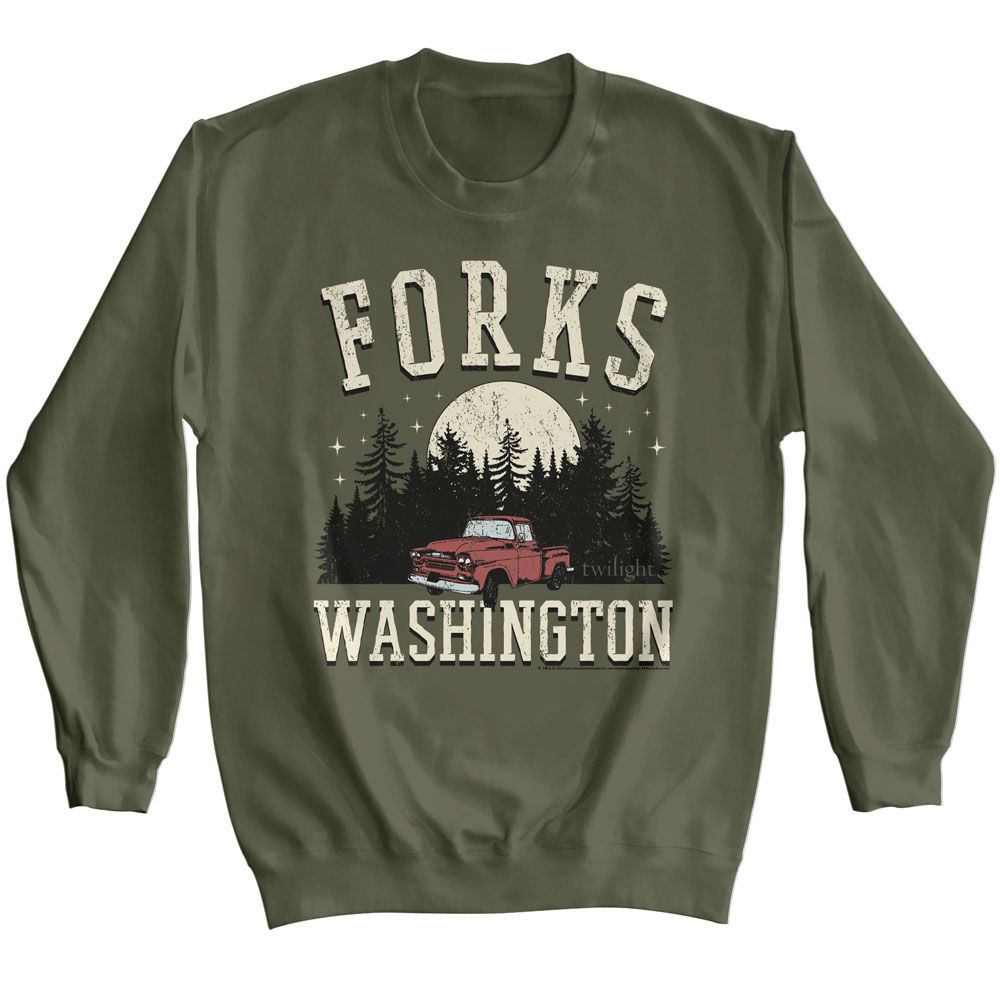 TWILIGHT Sweatshirt, Forks Truck