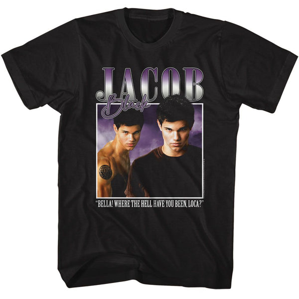 TWILIGHT Eye-Catching T-Shirt, Jacob 90s Style
