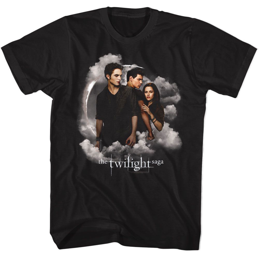 TWILIGHT T-Shirt, Jacob Bella Edward Clouds