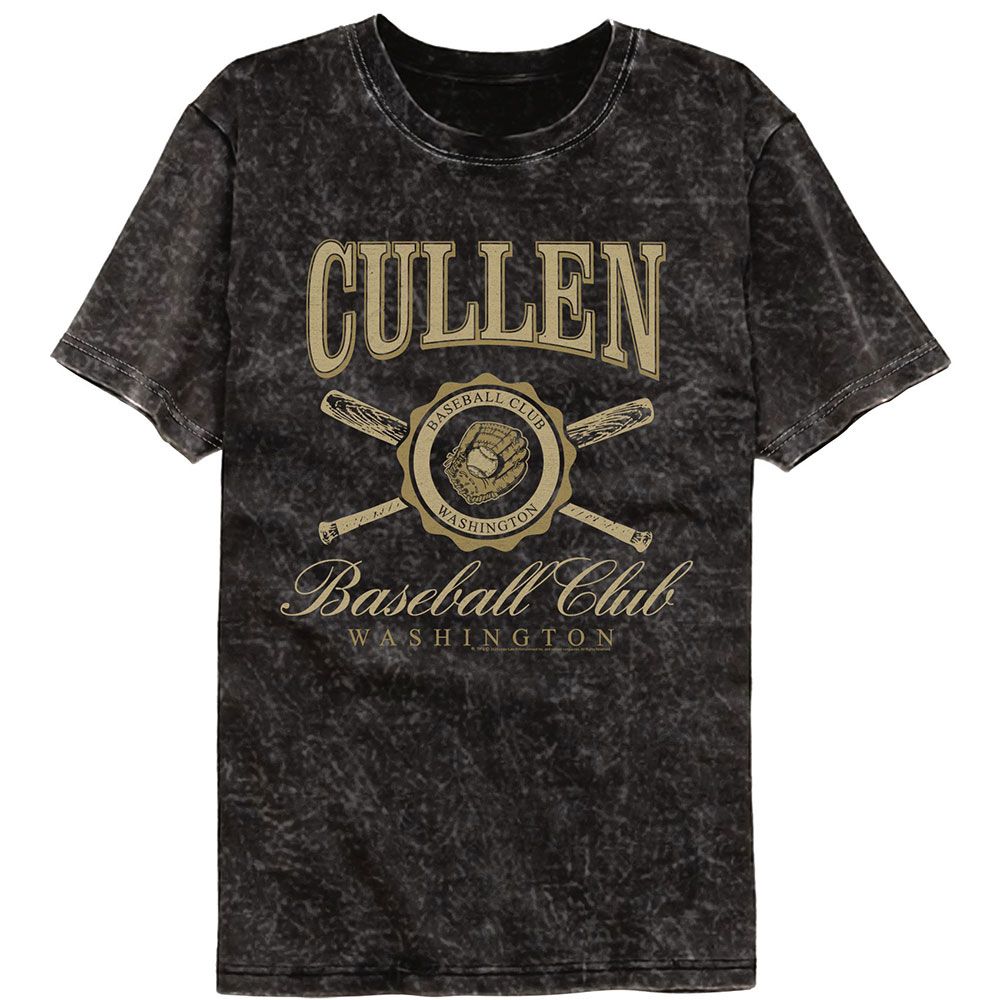 TWILIGHT Mineral Wash T-Shirt, Baseball Club