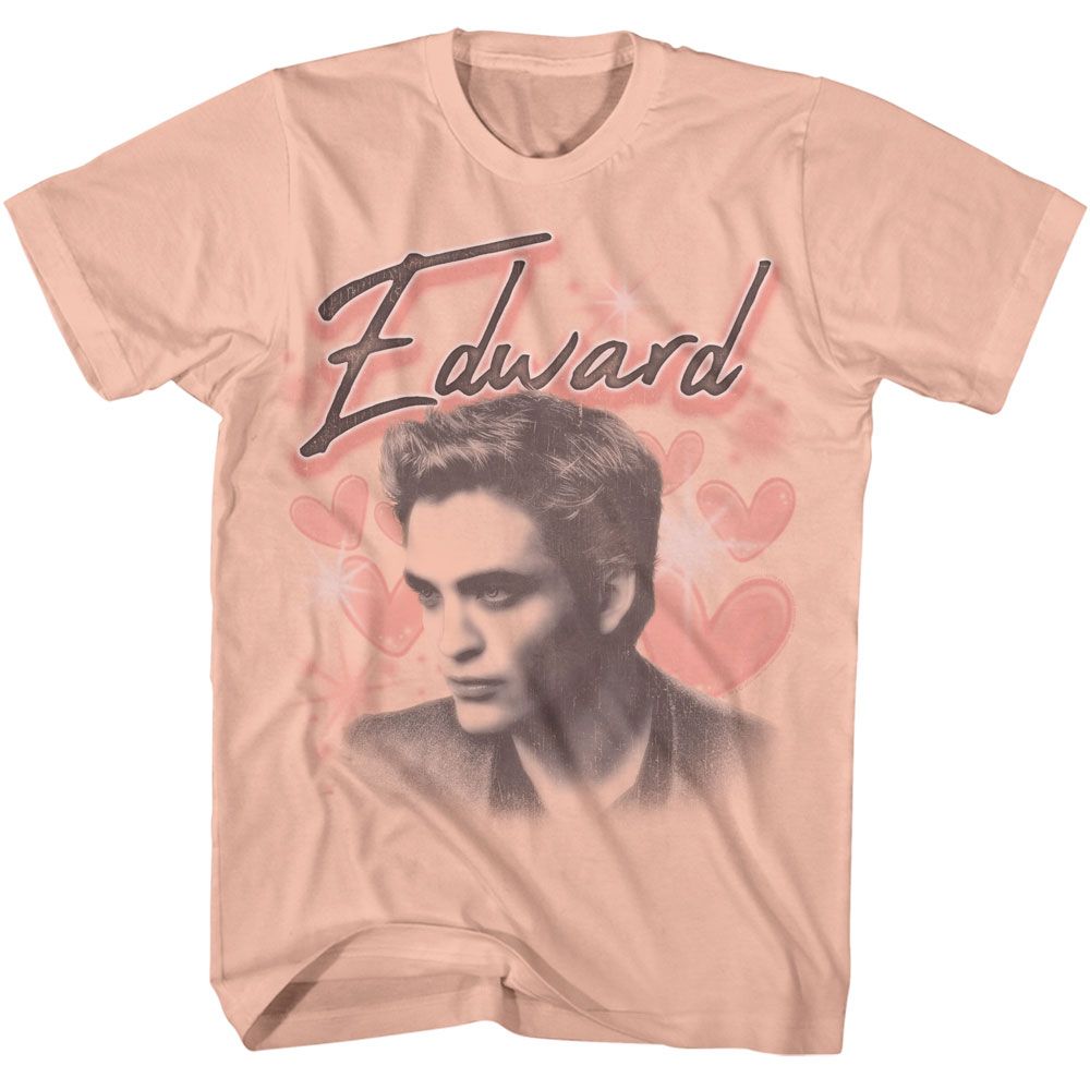 TWILIGHT Eye-Catching T-Shirt, EDWARD HEARTS