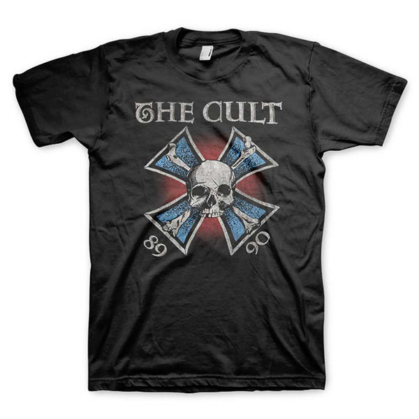 THE CULT Powerful T-Shirt, Iron Cross – Authentic Band Merch