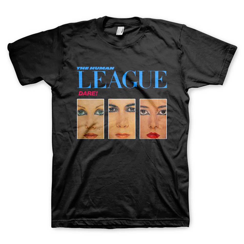 HUMAN LEAGUE Powerful T-Shirt, Dare