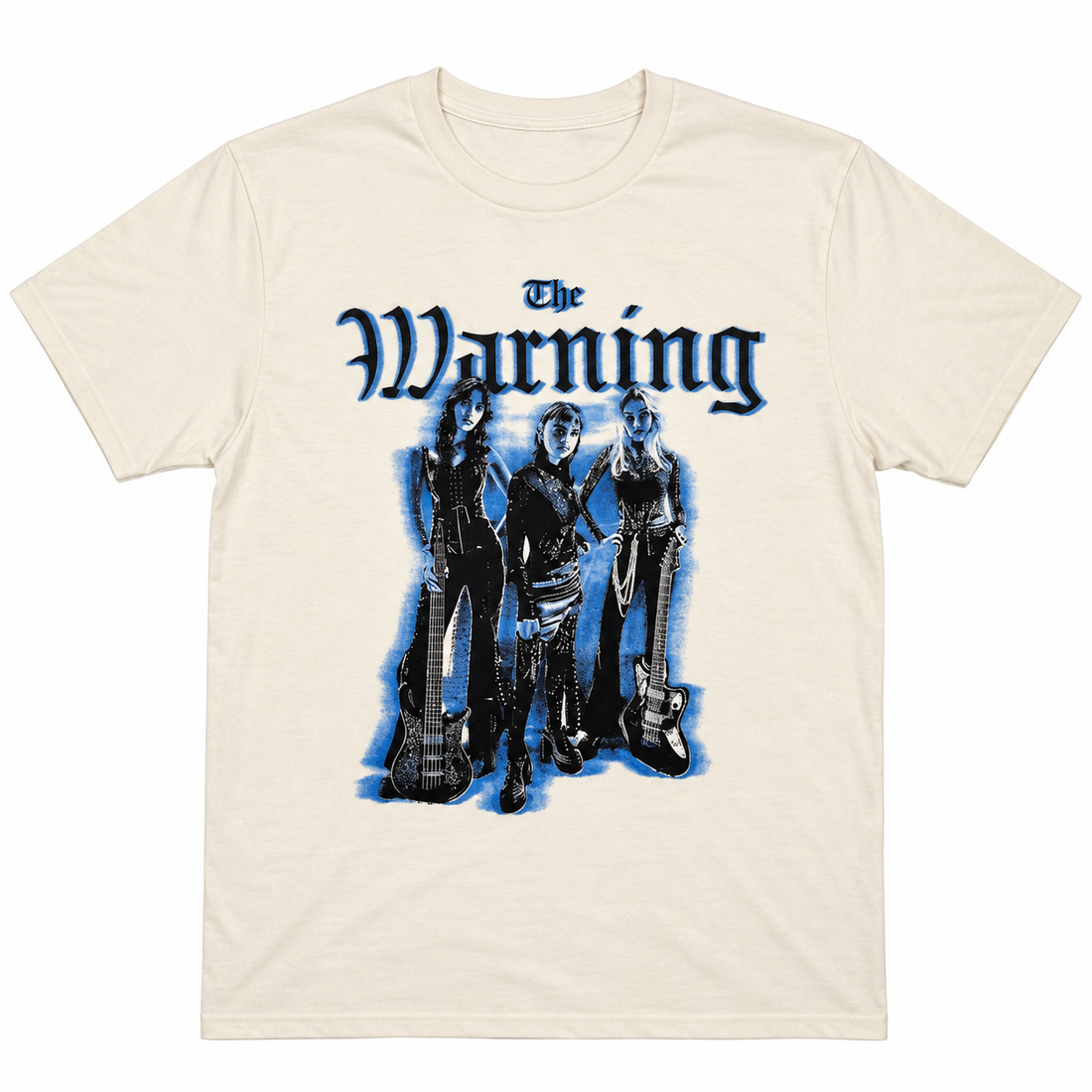 THE WARNING Attractive T-Shirt, Blue Blur