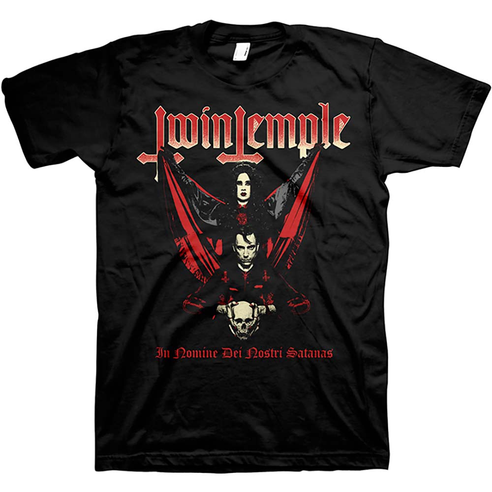 TWIN TEMPLE Powerful T-Shirt, In Nomine