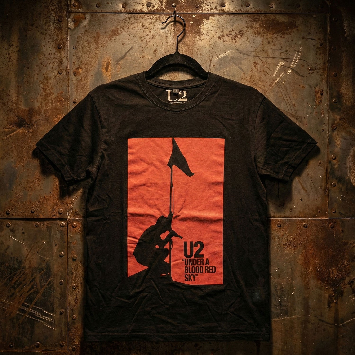 U2 Carbon T-Shirt, Blood Red Sky