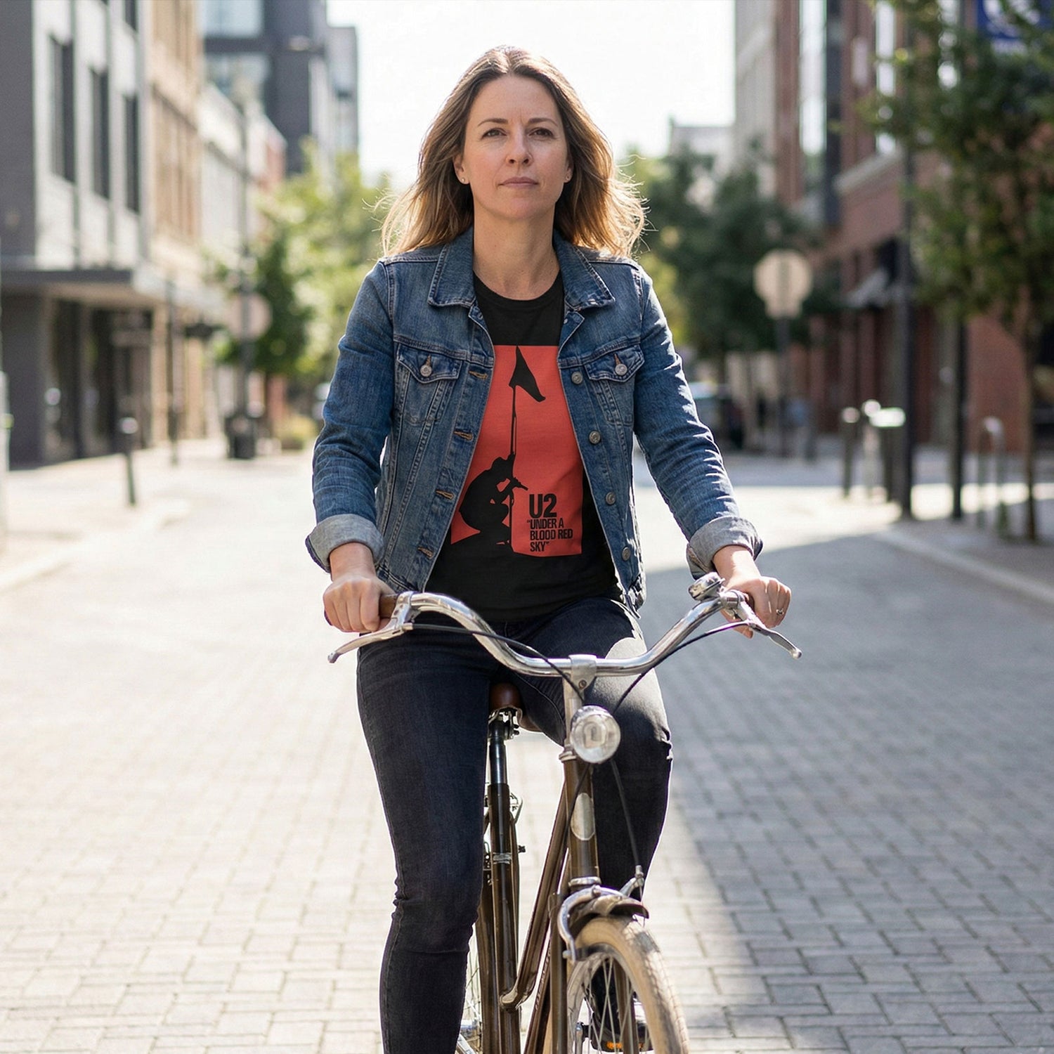 U2 Carbon T-Shirt, Blood Red Sky