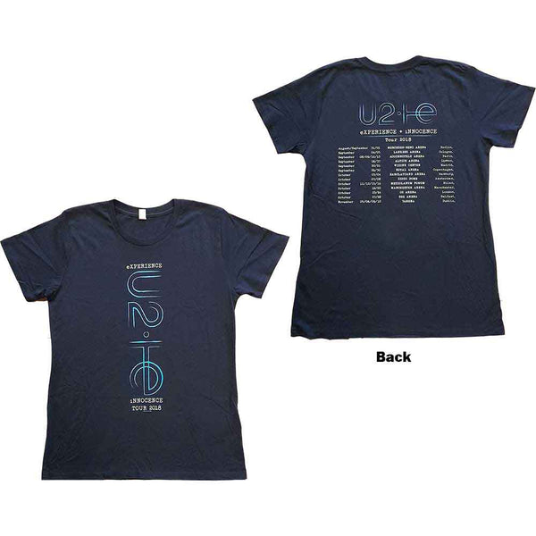 U2 Attractive T-Shirt, I+e 2018 Tour Dates