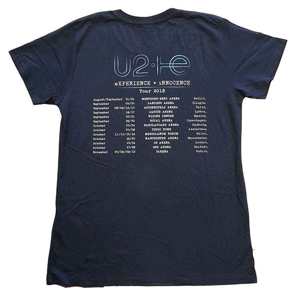 U2 Attractive T-Shirt, I+e 2018 Tour Dates