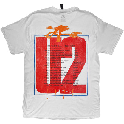 U2 Attractive T-Shirt, Joshua Tree EU Tour &