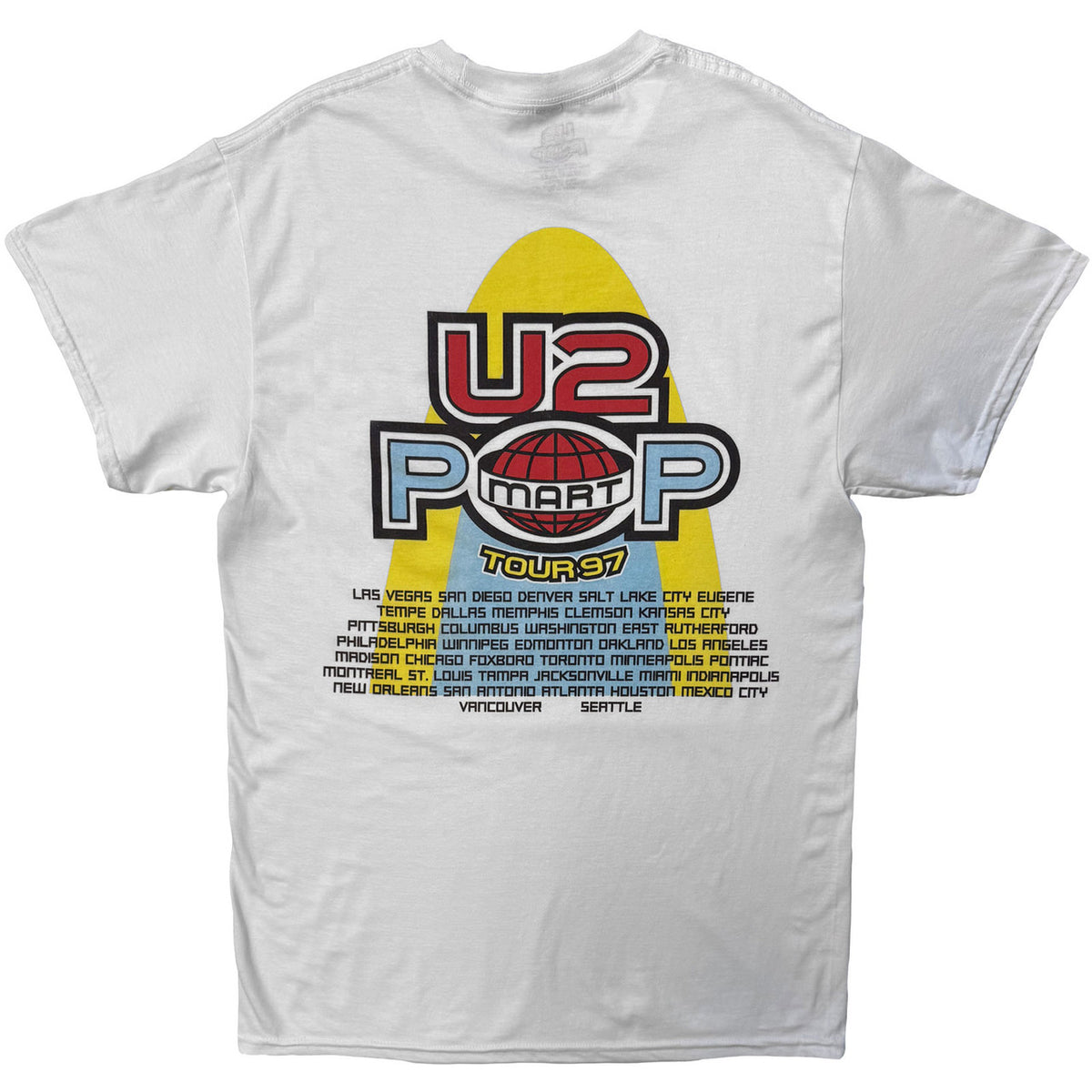 U2 Attractive T-Shirt, PopMart US Tour &