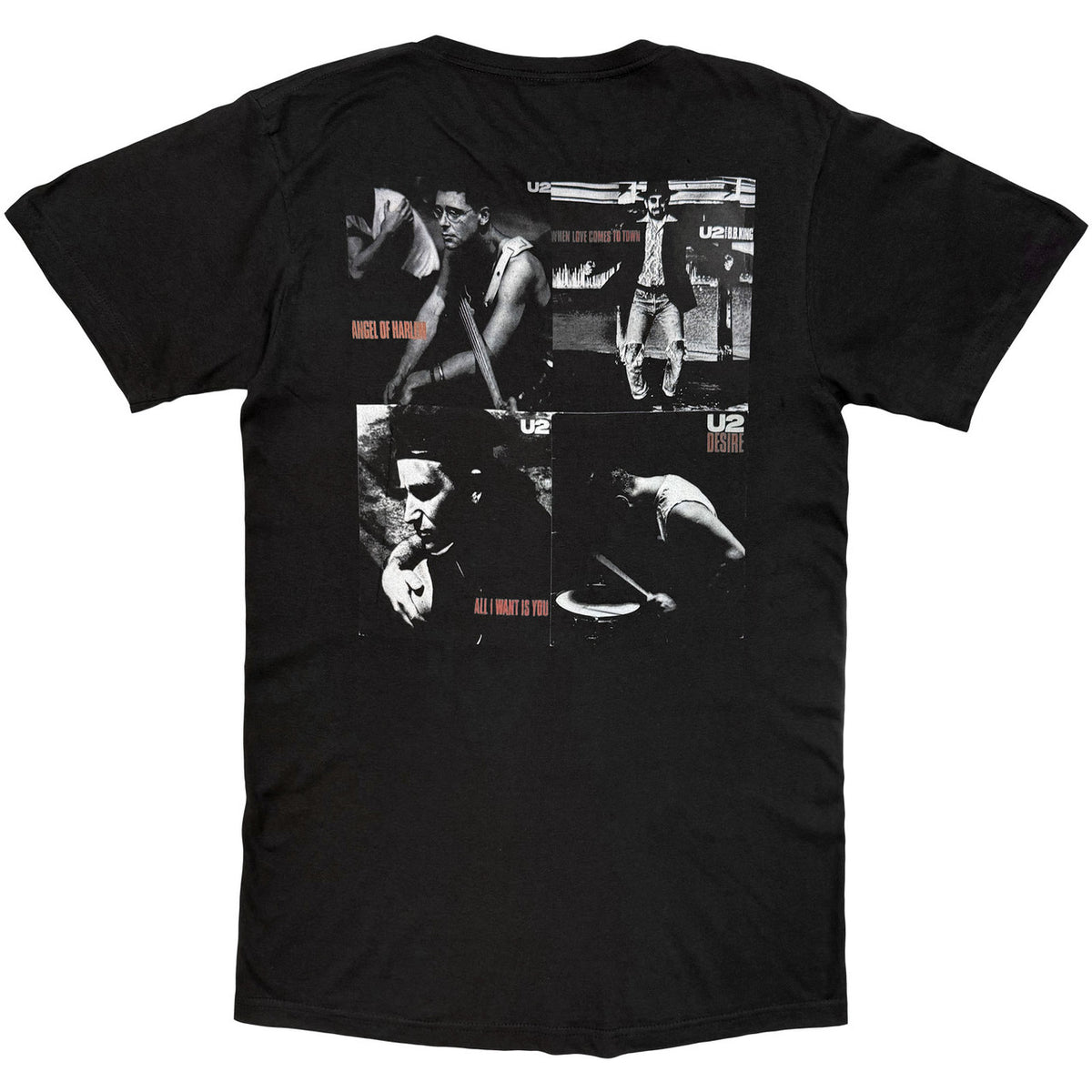U2 Attractive T-Shirt, Rattle And Hum