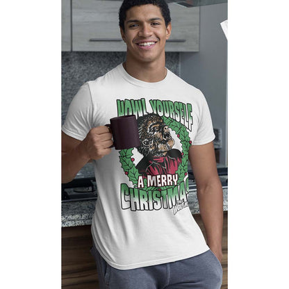 UNIVERSAL MONSTERS Eye-Catching T-Shirt, HOWL A MERRY