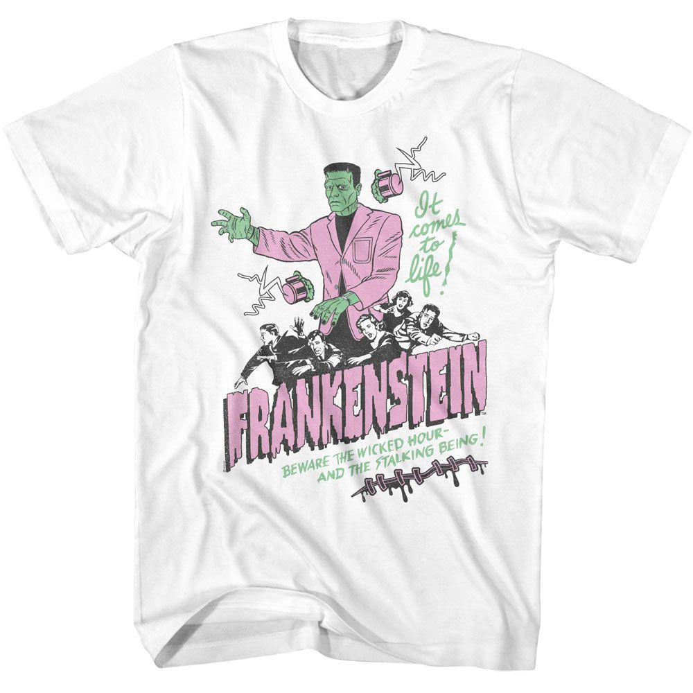 UNIVERSAL MONSTERS Eye-Catching T-Shirt, IT COMES TO LIFE