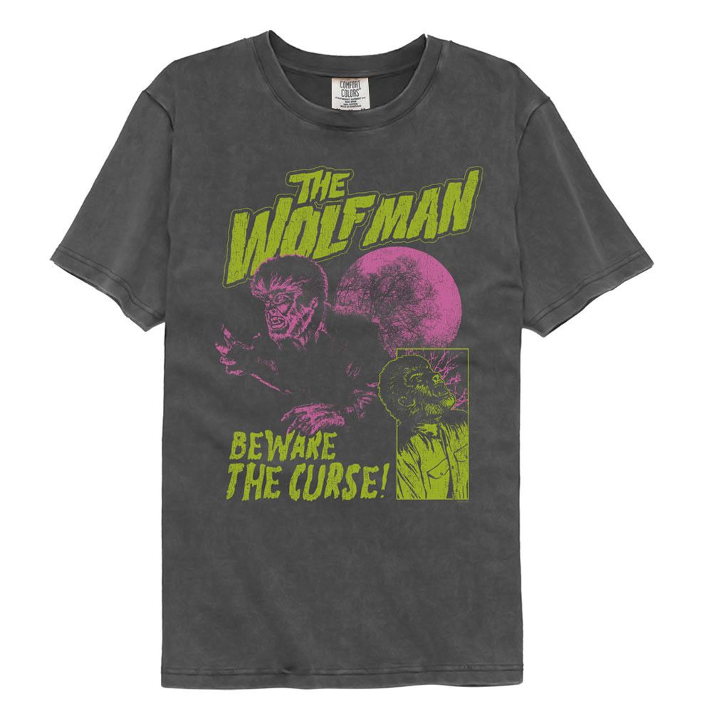 UNIVERSAL MONSTERS Garment Dye T-Shirt, Beware