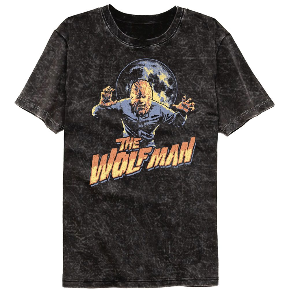 UNIVERSAL MONSTERS Mineral Wash T-Shirt, Wolfman