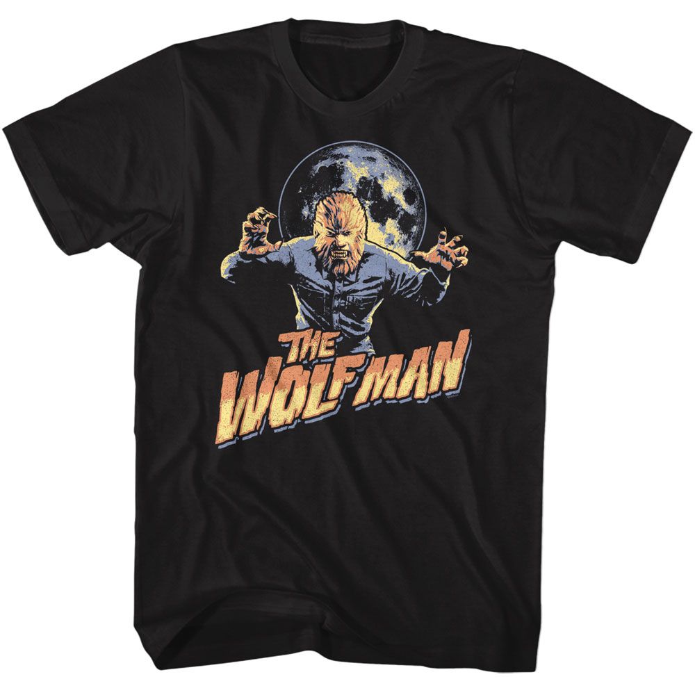 UNIVERSAL MONSTERS Eye-Catching T-Shirt, MULTITONE WOLFMAN