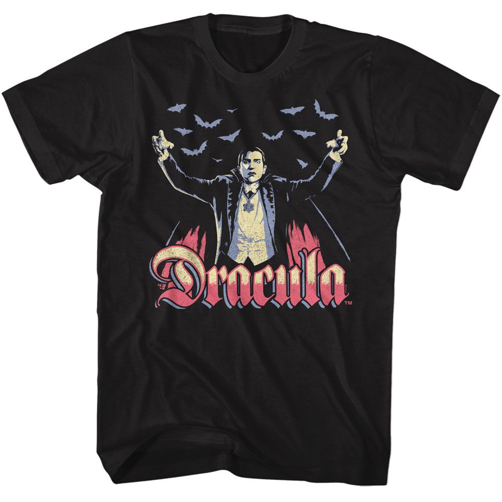 UNIVERSAL MONSTERS Eye-Catching T-Shirt, MULTITONE DRACULA