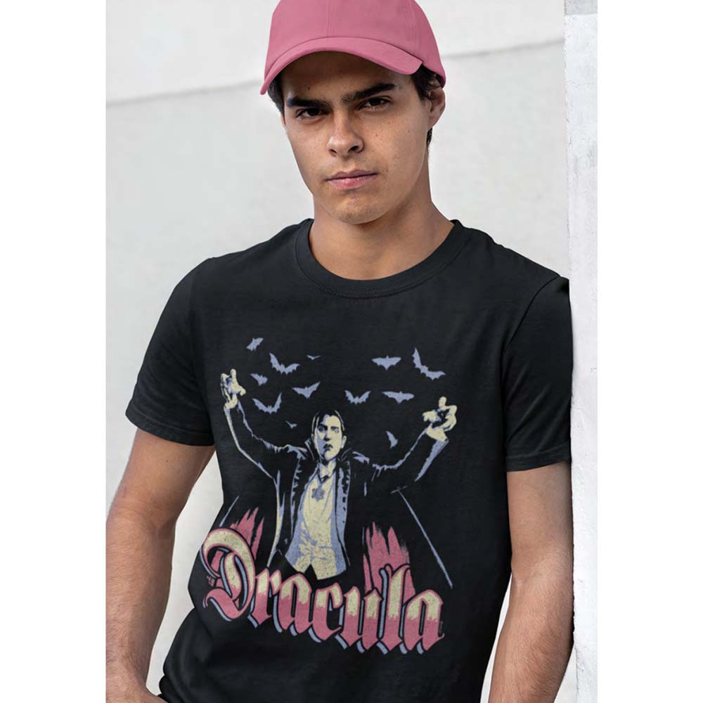 UNIVERSAL MONSTERS Eye-Catching T-Shirt, MULTITONE DRACULA