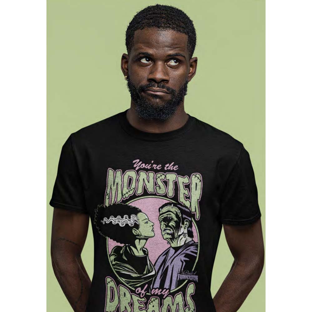 UNIVERSAL MONSTERS Eye-Catching T-Shirt, DREAM MONSTER