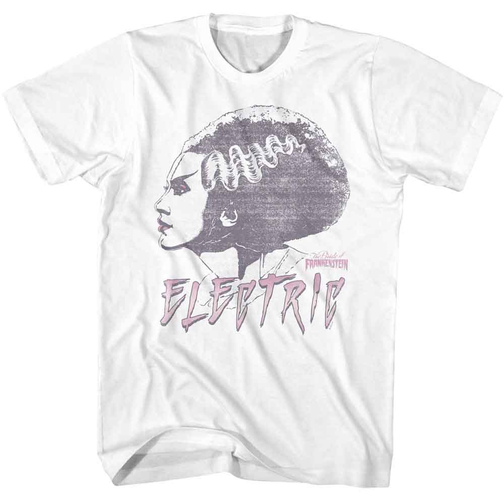 UNIVERSAL MONSTERS Eye-Catching T-Shirt, BRIDE ELECTRIC