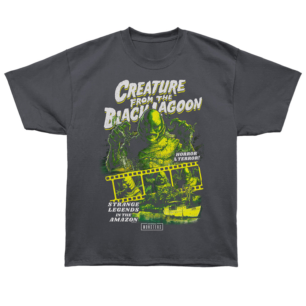 UNIVERSAL MONSTERS Oversized T-Shirt, BLACK LAGOON