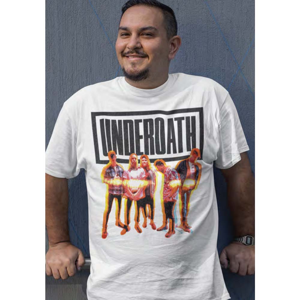 UNDEROATH Eye-Catching T-Shirt, BAND MEMBERS