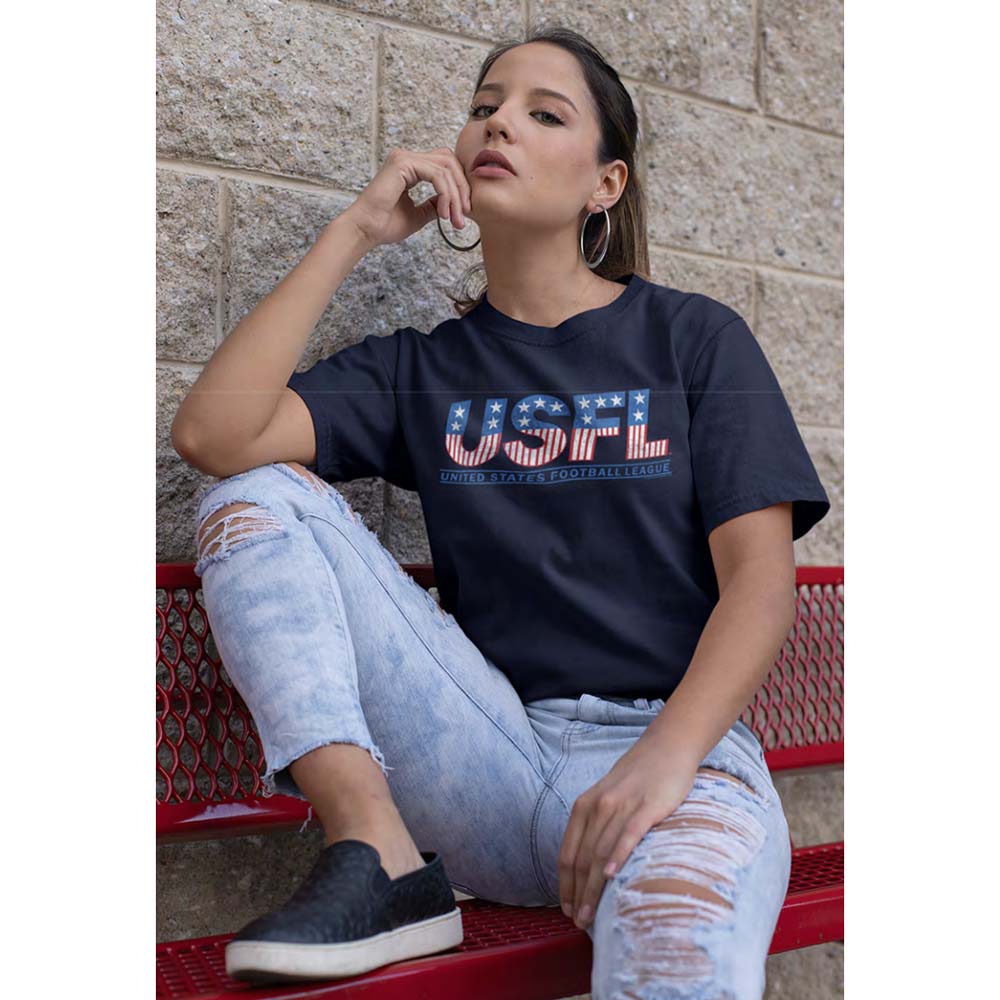 USFL Famous T-Shirt, Logo