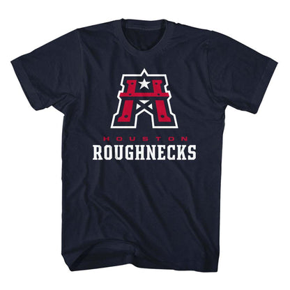 USFL Eye-Catching T-Shirt, HOUSTON ROUGHNECKS