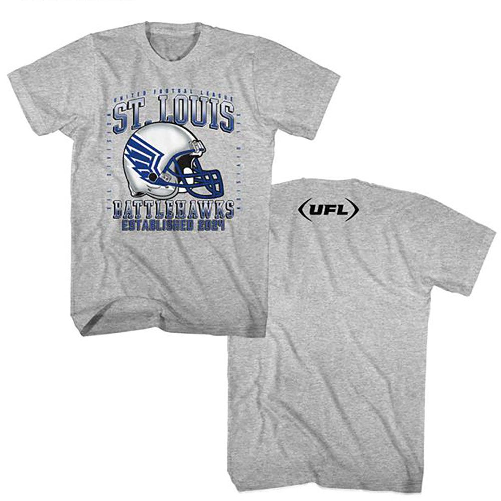 USFL Eye-Catching T-Shirt, BATTLEHAWKS EST 2024