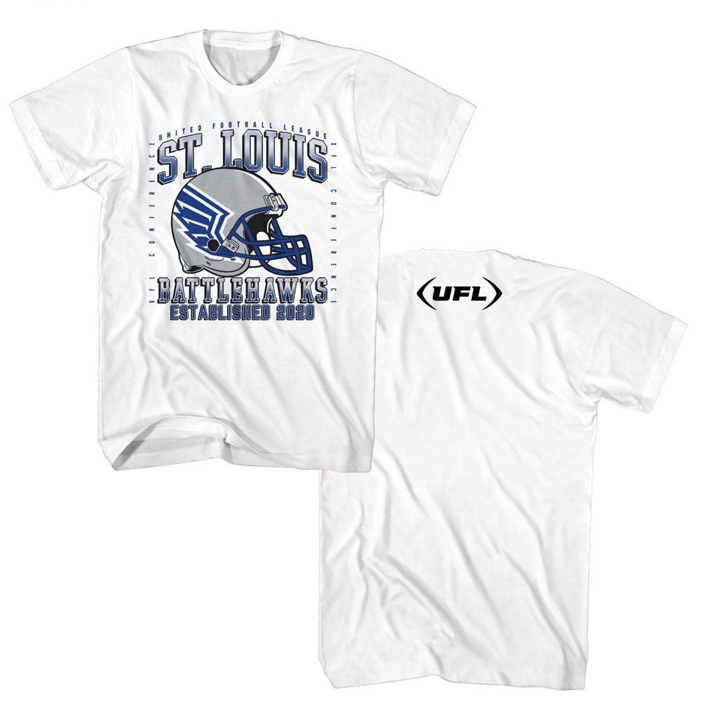 USFL Eye-Catching T-Shirt, BATTLEHAWKS EST 2020