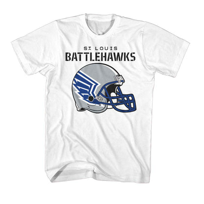 USFL Eye-Catching T-Shirt, ST LOUIS BATTLEHAWKS HELMET